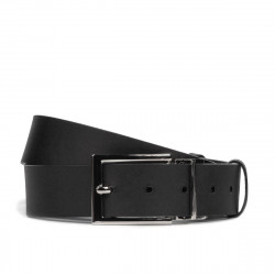 Men belt 36b biz black+black mat