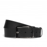 Men belt 36b biz black+black mat