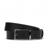 Men belt 35b black+black mat