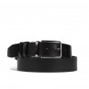 Men belt 35b black+black mat