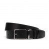 Men belt 35b black+black mat