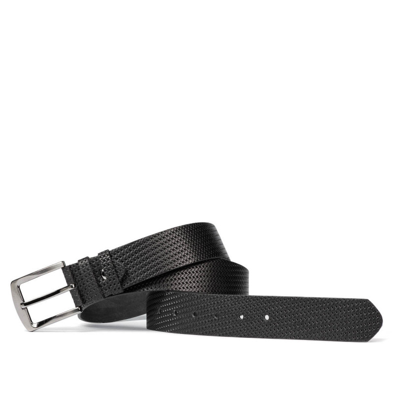 Men belt 01b black presat
