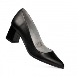 Women stylish, elegant shoes 1283 black