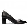 Women stylish, elegant shoes 1283 black