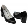 Women stylish, elegant shoes 1283 black