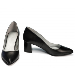 Women stylish, elegant shoes 1283 black
