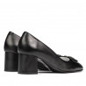 Women stylish, elegant shoes 1274 black