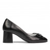 Women stylish, elegant shoes 1274 black