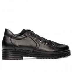 Women casual shoes 6026 black combined