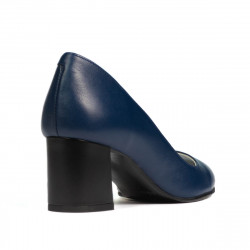 Women stylish, elegant shoes 1283 indigo