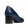 Women stylish, elegant shoes 1283 indigo