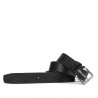 Men belt 48b biz black