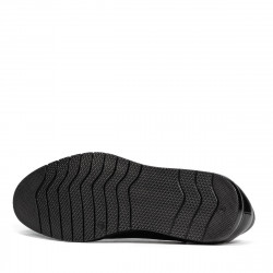 Pantofi casual 929 black combined