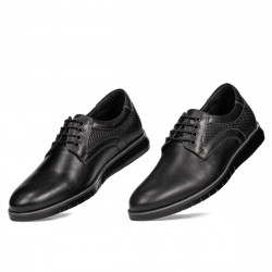 Pantofi casual 929 black combined