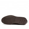 Pantofi casual 929 brown combined