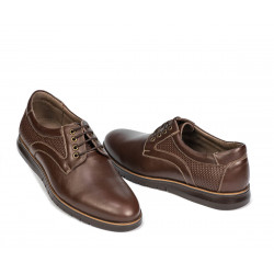 Pantofi casual 929 brown combined