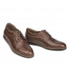 Pantofi casual 929 brown combined