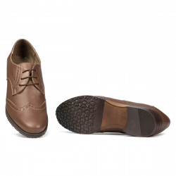 Women casual shoes 653 cappuccino