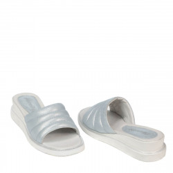 Women sandals 5074 bleu pearl