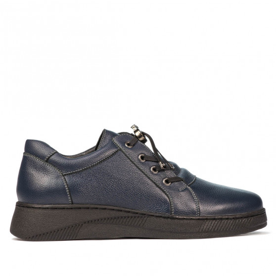 Teenagers stylish, elegant shoes 378 indigo