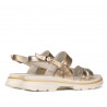 Women sandals 5075 golden