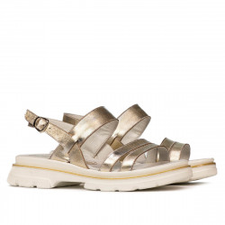 Women sandals 5075 golden