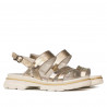 Women sandals 5075 golden