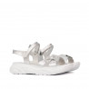 Children sandals 538 white pearl (silver)