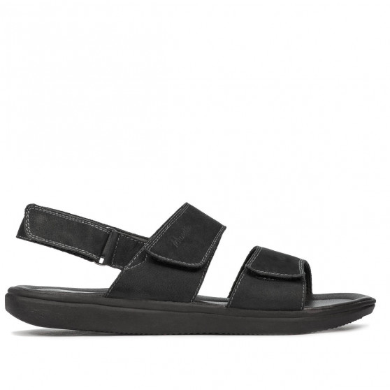 Men sandals 348 bufo antracit