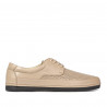 Men loafers, moccasins 921 beige