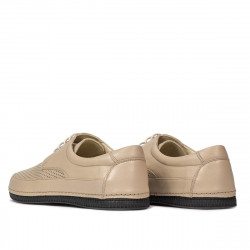 Men loafers, moccasins 921 beige