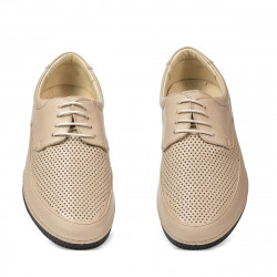 Men loafers, moccasins 921 beige