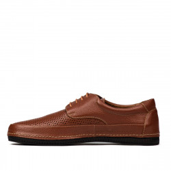 Men loafers, moccasins 921 brown