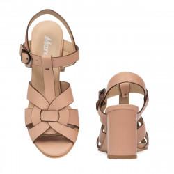 Women sandals 1284 nude