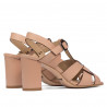 Women sandals 1284 nude