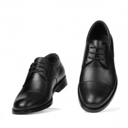 Men stylish, elegant shoes 930 black