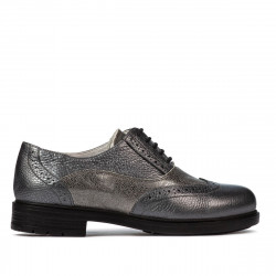 Women casual shoes 683 gray pearl