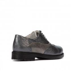 Women casual shoes 683 gray pearl