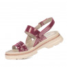 Women sandals 5075 purple pearl