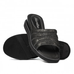 Women sandals 5074 piton black