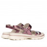 Women sandals 5075-1 purple pearl