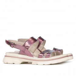 Women sandals 5075-1 purple pearl