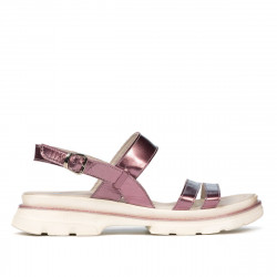 Women sandals 5075-1 purple pearl