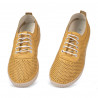 Women loafers, moccasins 6034 yellow