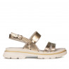 Women sandals 5075 golden
