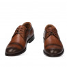 Men stylish, elegant shoes 930 a brown
