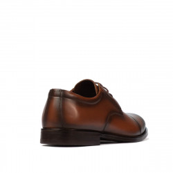 Men stylish, elegant shoes 930 a brown