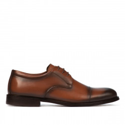 Men stylish, elegant shoes 930 a brown