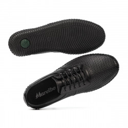 Women loafers, moccasins 6034 black