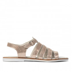 Women sandals 5077 pink pearl